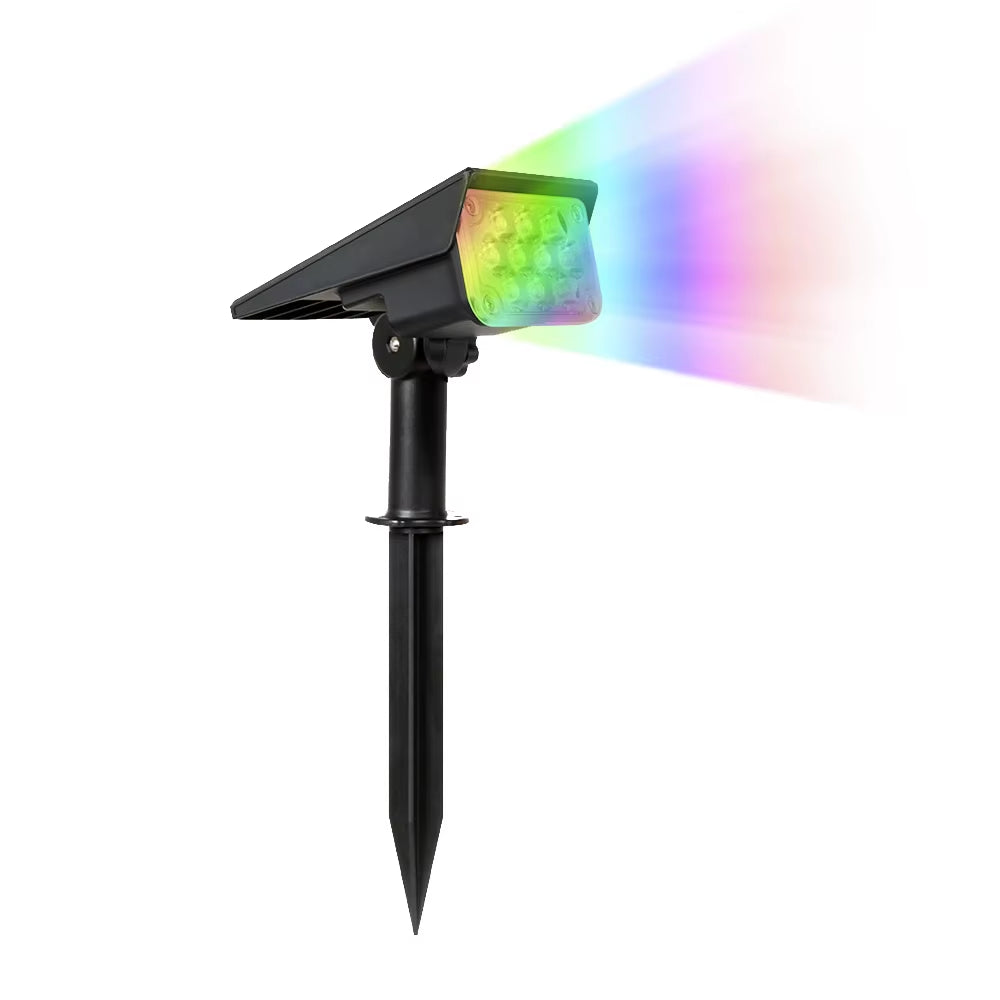 1/2/4PCS Solar Power Light Adjustable Light Temperature Solar Garden Light Outdoor IP65 Solar Lamp Super Bright Solar Spotlight