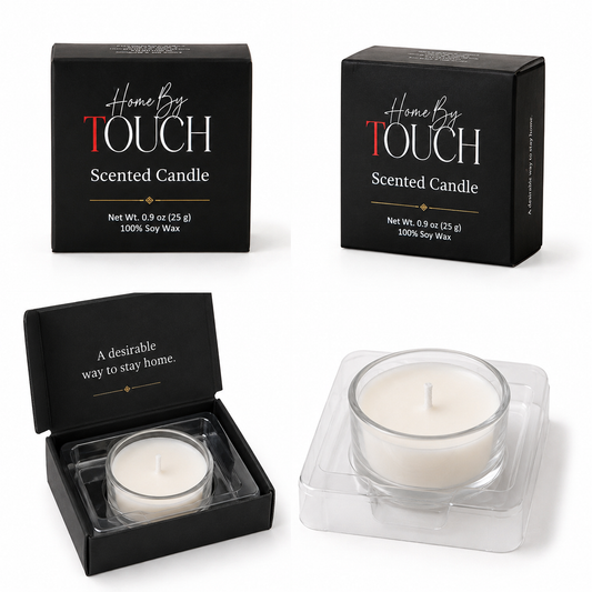 Tea Light Candle Samples — Luxury Soy Candle Minis | Home By TOUCH