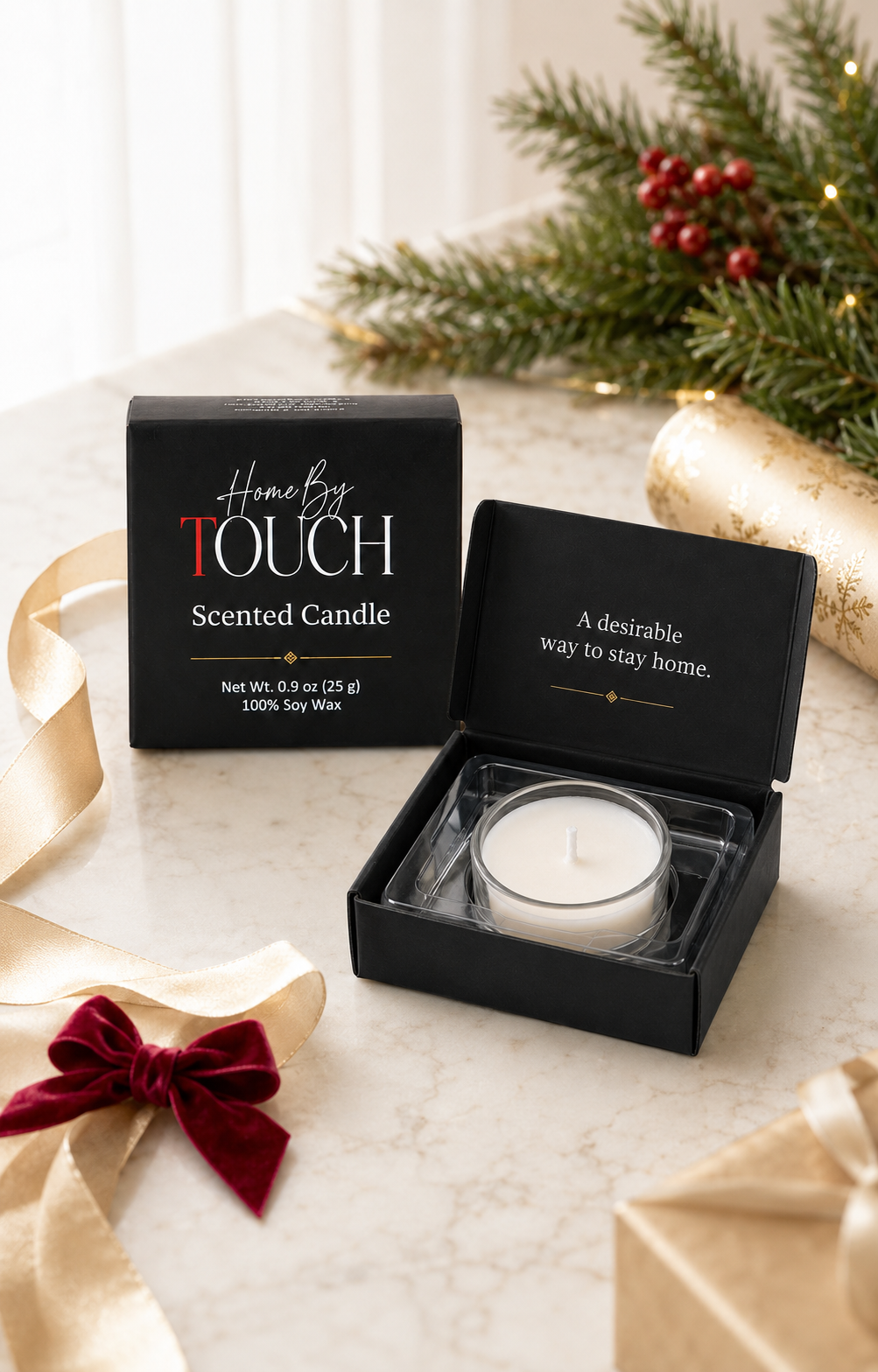 Tea Light Candle Samples — Luxury Soy Candle Minis | Home By TOUCH