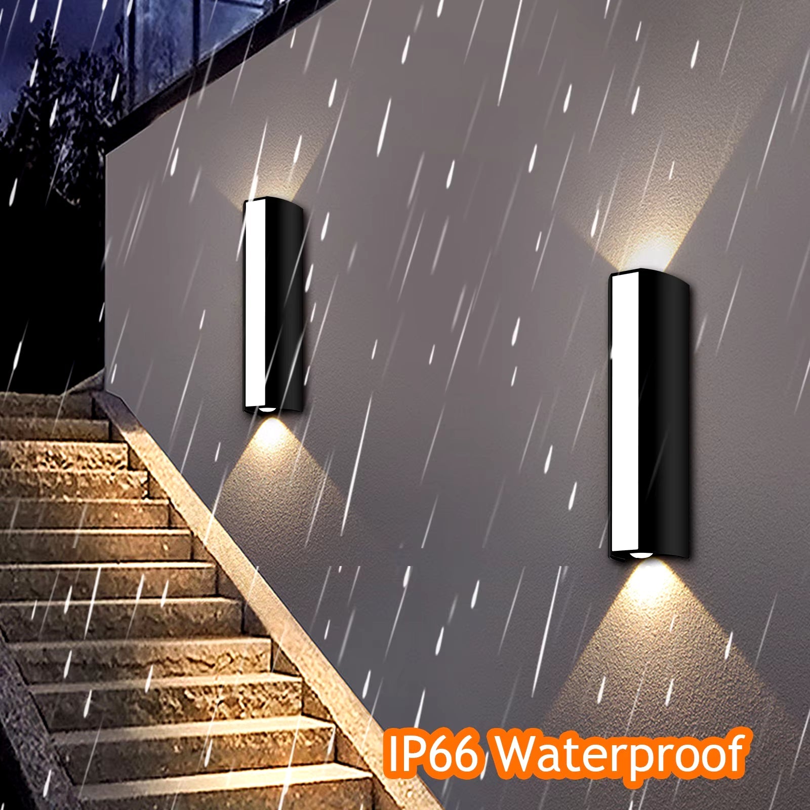 IP67 Waterproof Outdoor LED Light Strip Kit | Smart WiFi-Controlled Dimmer, Remote, and Aluminum Profile for Patio, Garden, & Deck Lighting