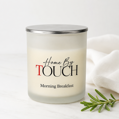 Morning Breakfast — 12 oz Luxury Soy Candle | Home By TOUCH