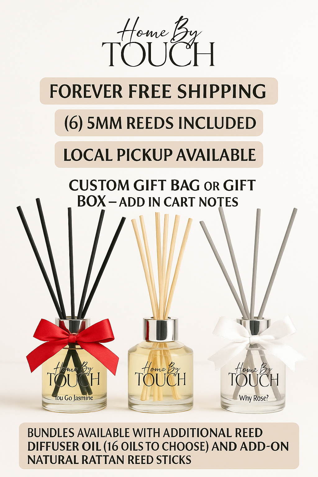 Reed Diffuser BUNDLE UP — Pack Signature Scents | Black Friday SALE