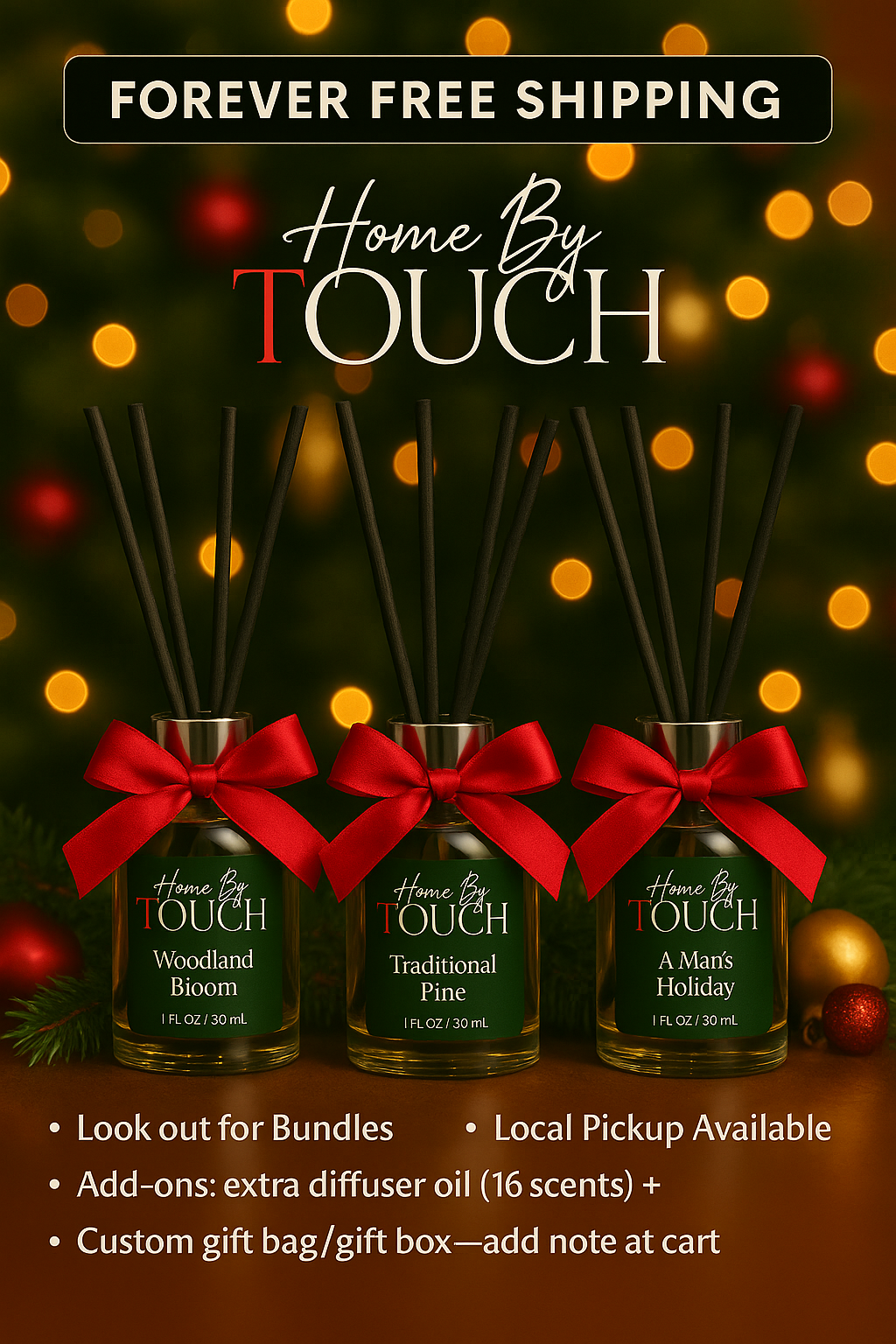 Reed Diffuser BUNDLE UP — Pack Signature Scents | Black Friday SALE