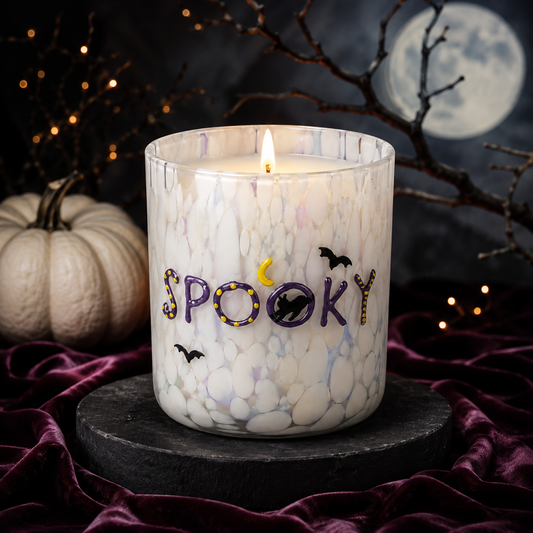 Spooky Glow 14 oz Halloween Soy Candle - Holiday Mood | Home By TOUCH