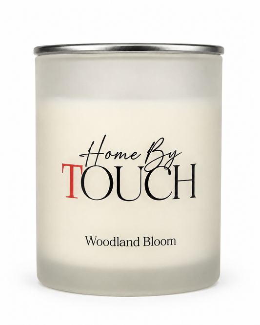 Woodland Bloom Candle | Earthy Birch & Coconut – Luxury Soy Candle | Home By TOUCH