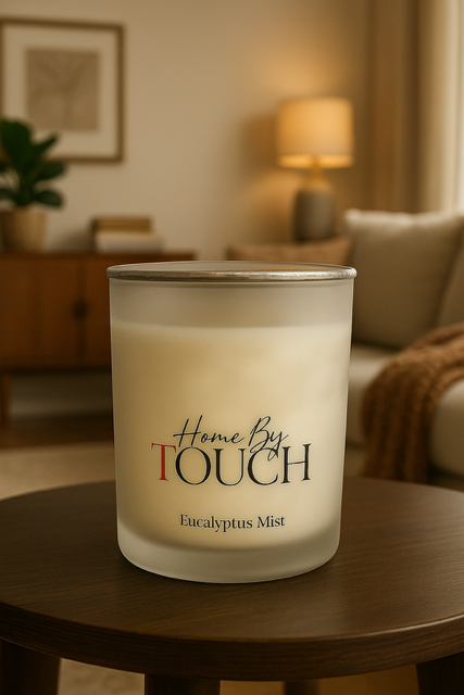 Eucalyptus Mist | Serenity Spa Scented Soy Candle – Home By TOUCH