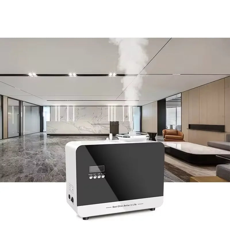 Hotel Collection Lobby Large Space Air Freshener HVAC Aromatherapy Essential Oil Scent Diffuser Machine for 800ml Plastic Bottle
