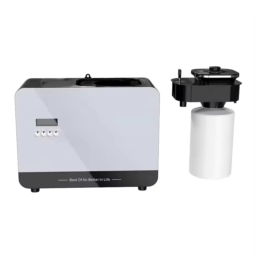 Hotel Collection Lobby Large Space Air Freshener HVAC Aromatherapy Essential Oil Scent Diffuser Machine for 800ml Plastic Bottle