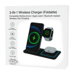 Home By Touch™ 3-in-1 Foldable Magnetic Wireless Charger (Apple Devices Only)