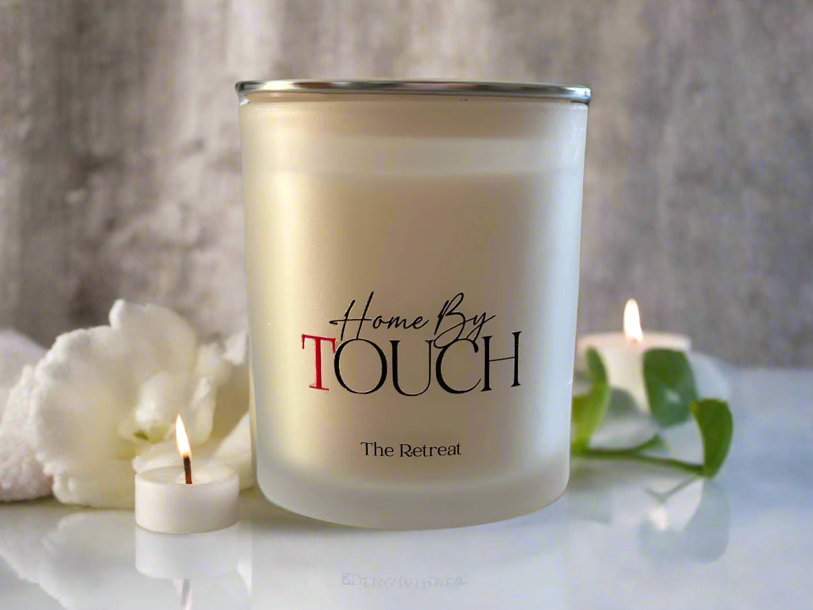 The Retreat Candle | Nature-Inspired Luxury Soy Candle – Home By Touch