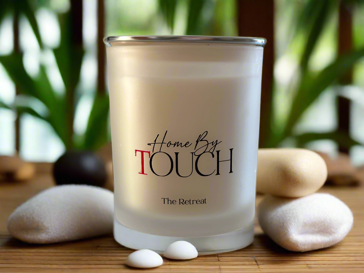 The Retreat Candle | Nature-Inspired Luxury Soy Candle – Home By Touch - Home By TOUCH