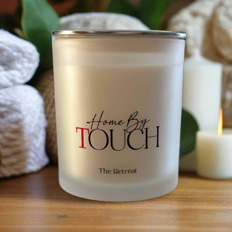 The Retreat Candle | Nature-Inspired Luxury Soy Candle – Home By Touch