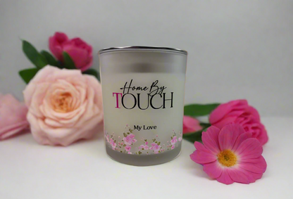My Love Candle – Romantic Floral Scented Soy Candle | Home By Touch - Home By TOUCH