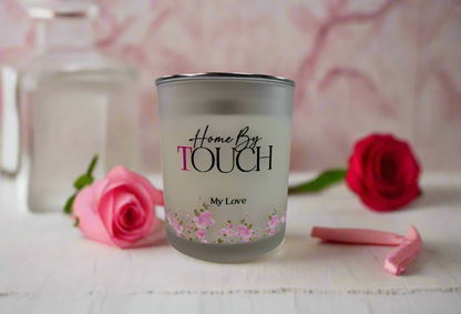My Love Candle – Romantic Floral Scented Soy Candle | Home By Touch - Home By TOUCH