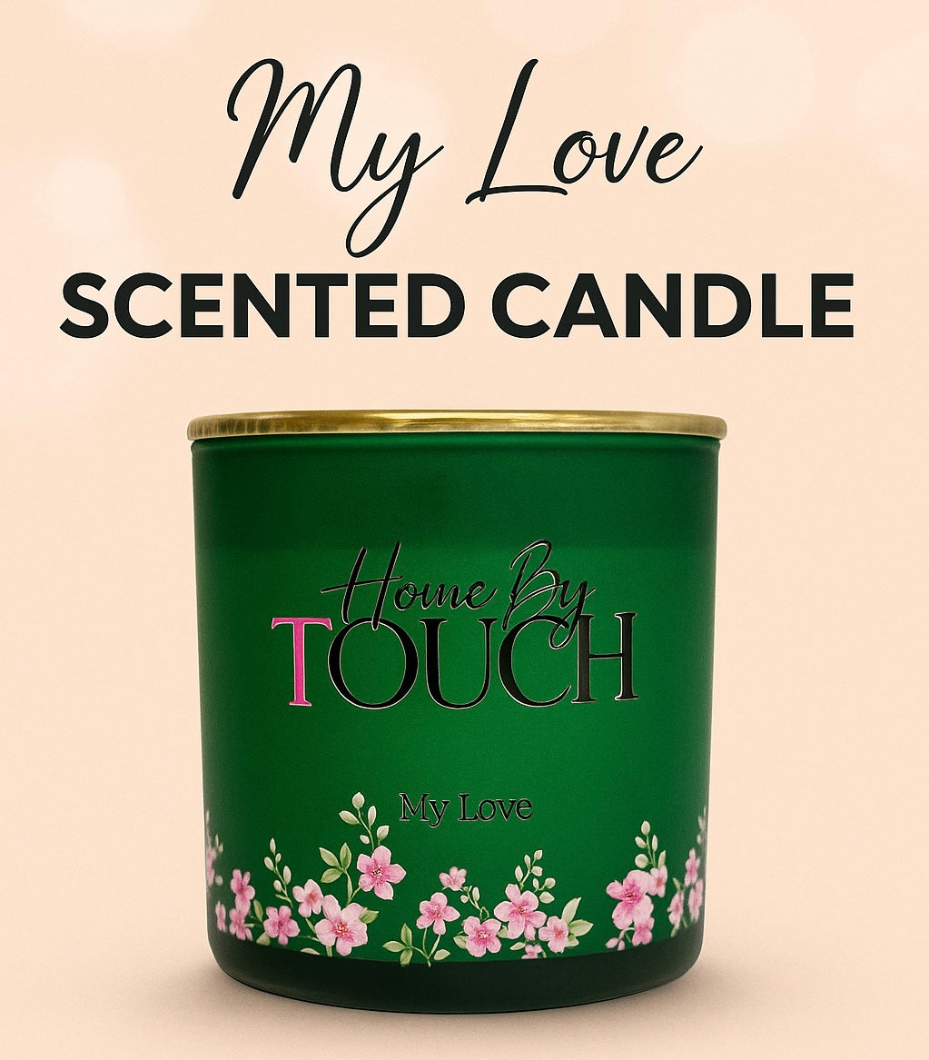 My Love Candle – Romantic Floral Scented Soy Candle | Home By Touch