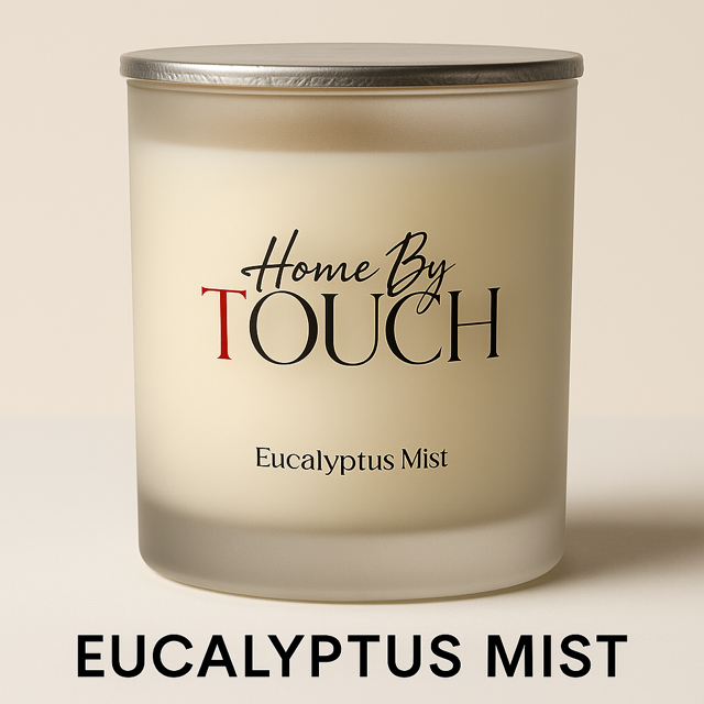 Eucalyptus Mist | Serenity Spa Scented Soy Candle – Home By TOUCH