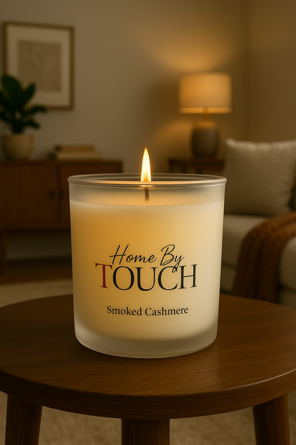 Smoked Cashmere Candle – Warm & Sophisticated Scent | Home By Touch