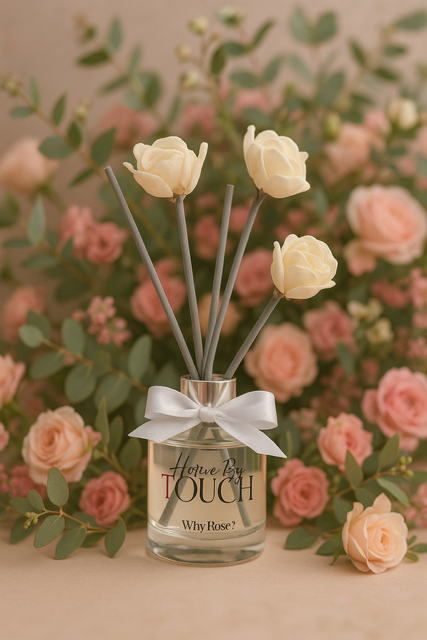 Why, Rose? Diffuser Oil – Modern Rose & Vanilla Oak / Home By TOUCH